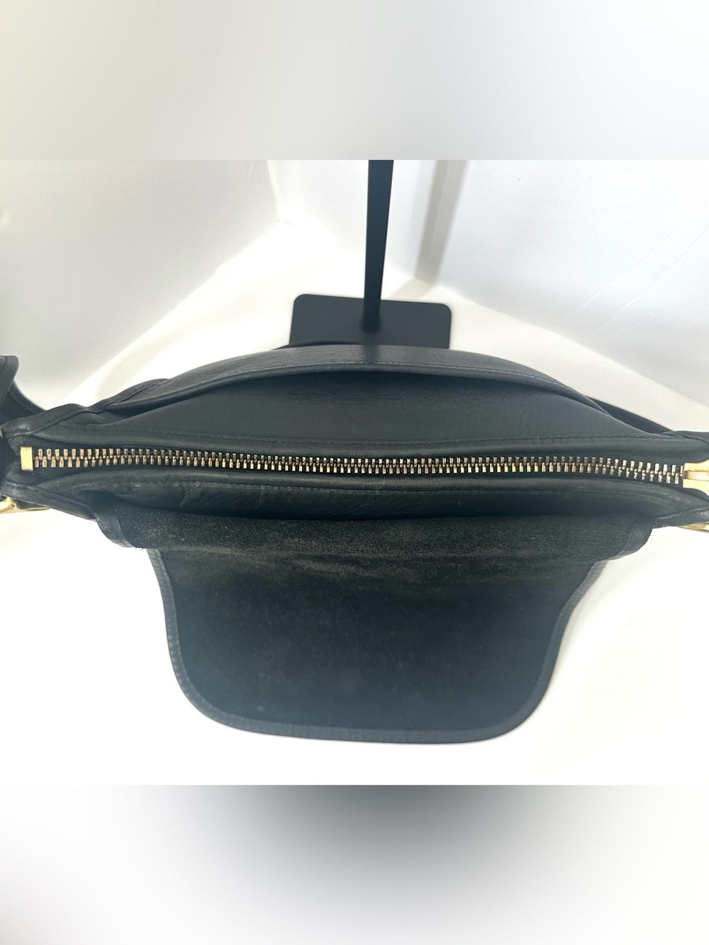 Vintage Coach Patricia’s Legacy Saddle Bag 90’s Black Leather 9951 Flap EUC - Picture 10 of 17